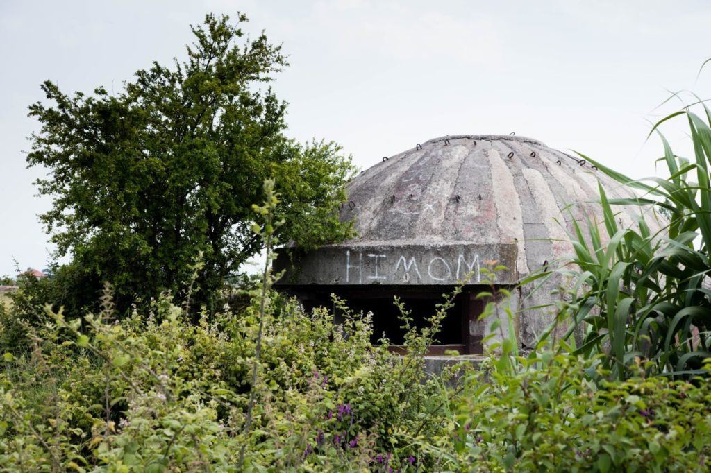 A Soviet era leftover, these bunkers can be found all over Albania.