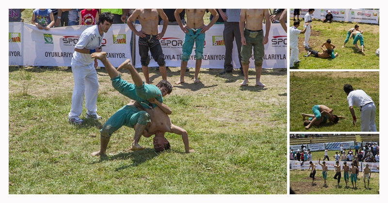 Bullfighting Oil Wrestling