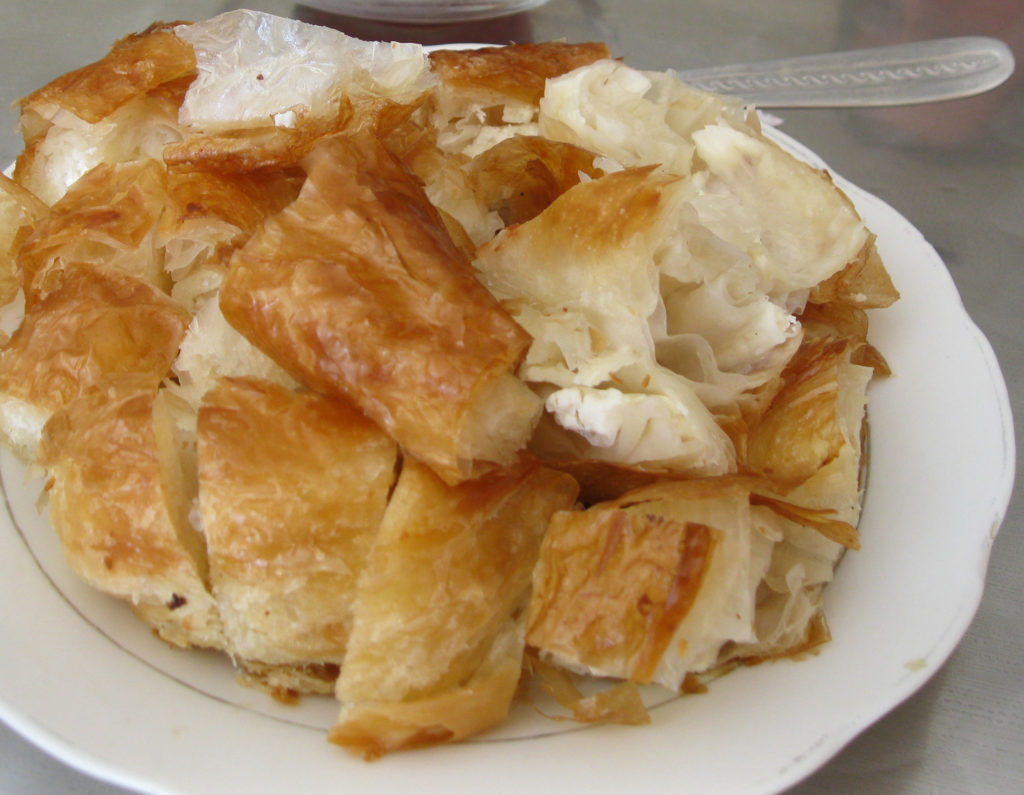 This cheese banitsa reminded us of the Turkish borek we were used to.