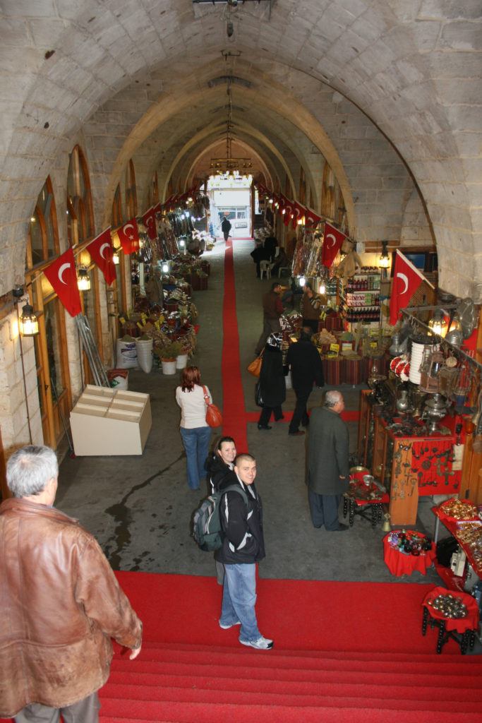 One of the best things to visit in Sanliurfa is the covered bazaar.
