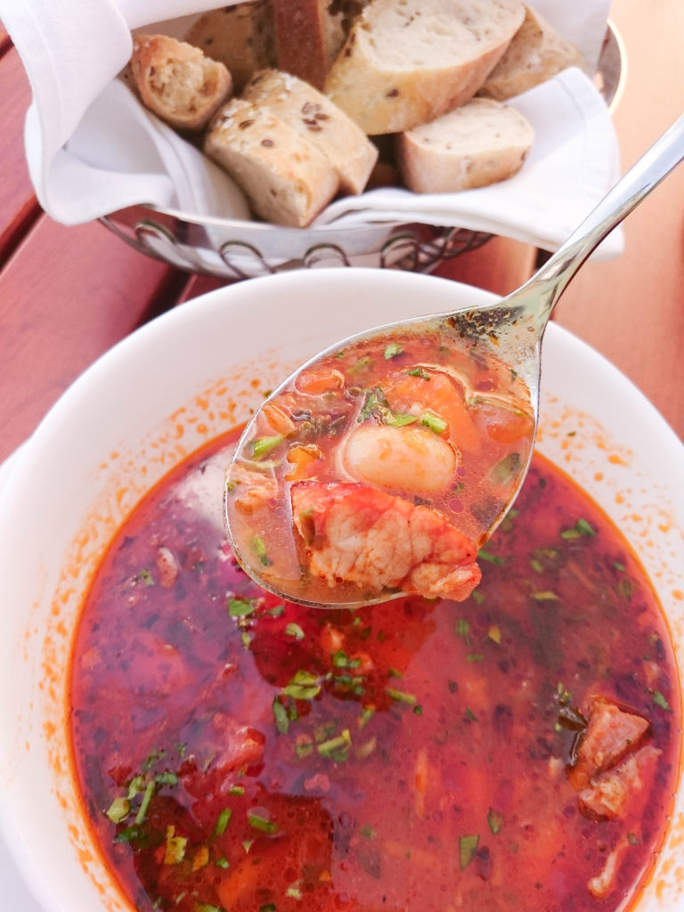 Bean soup - one of Bulgaria's best foods.