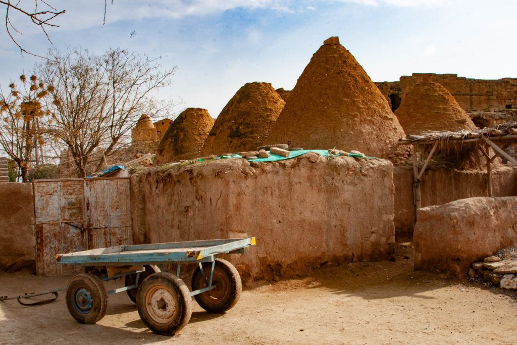 Beehive Houses with trailer.