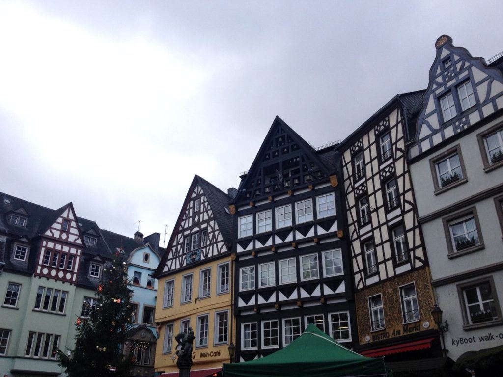 Cochem city center a great German city to visit during winter.