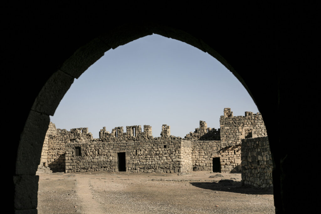 One of the many castles in Jordan.