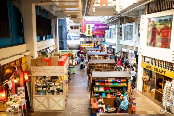 Interior of Central Market.