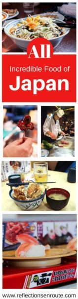 The best thing about a visit to Japan is discovering the best Japanese foods!