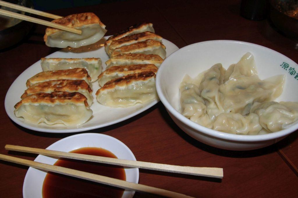 Gyoza two ways