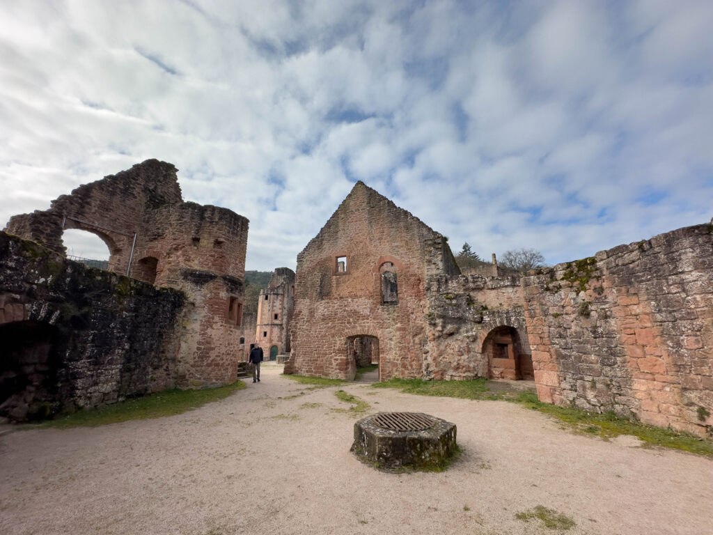 Jim at Hardenburg Castle.