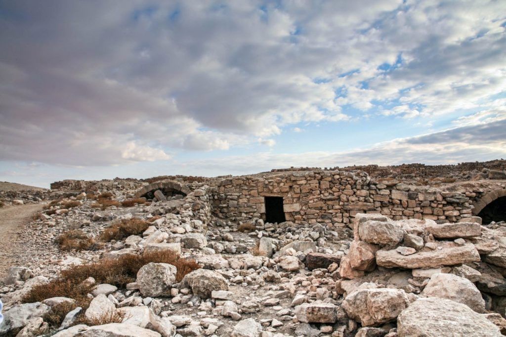 Houses in Um er-Rasas.
