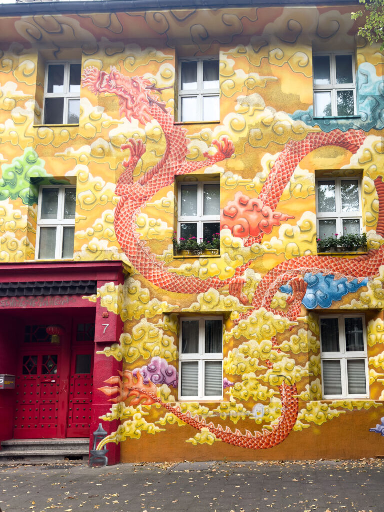 Kiefernstrasse street art, Düsseldorf, Germany.