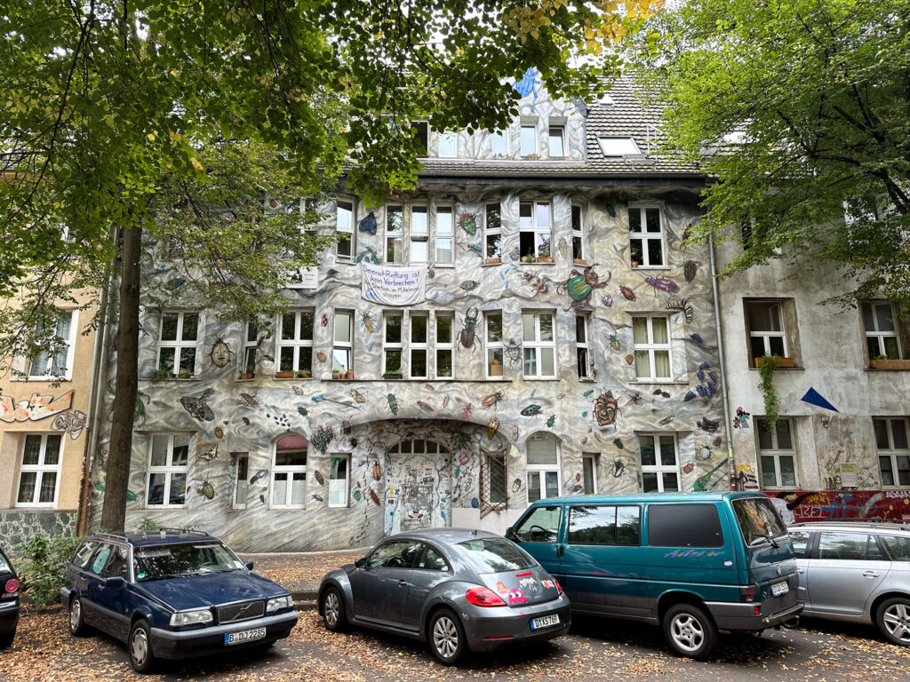 Kiefernstrasse street art, Düsseldorf, Germany.