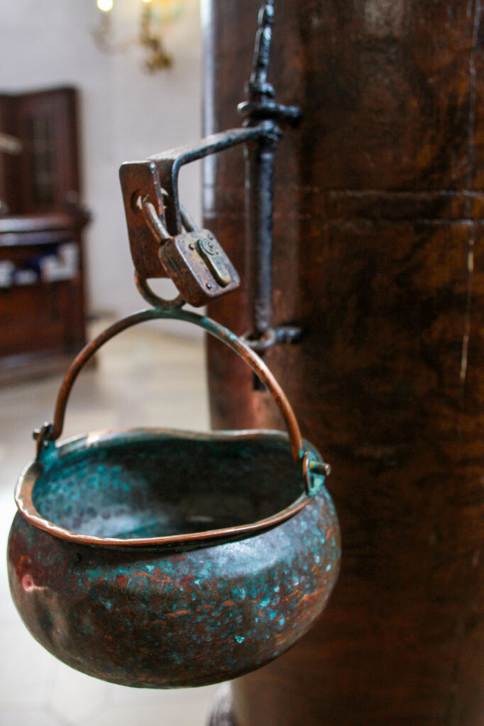 Interior of Kreuzberg chapel.