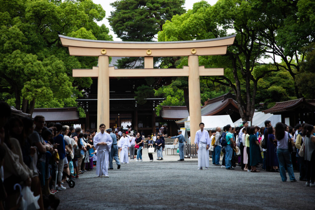 One of the top shrines to visit in Tokyo, Meiji always has something going on and is very photogenic.