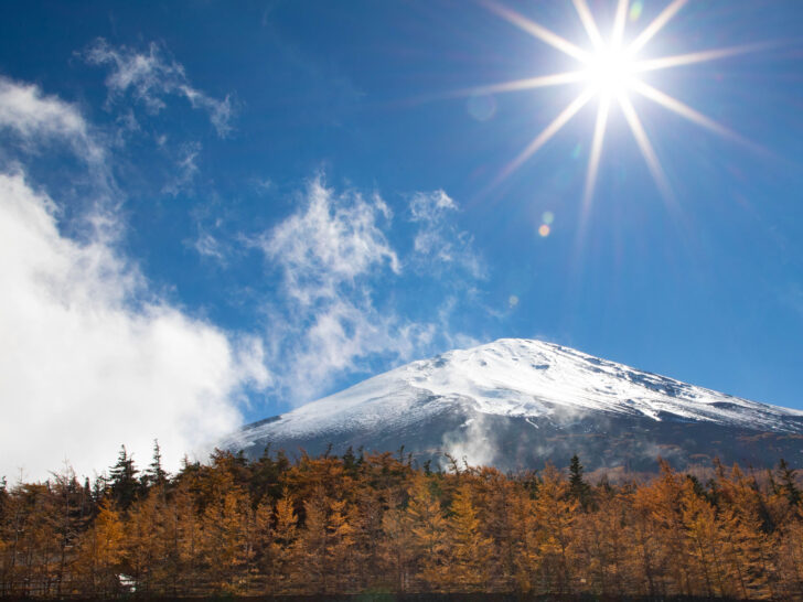 Mt. Fuji in all its glory is a wonderful place to go on a Tokyo day trip.