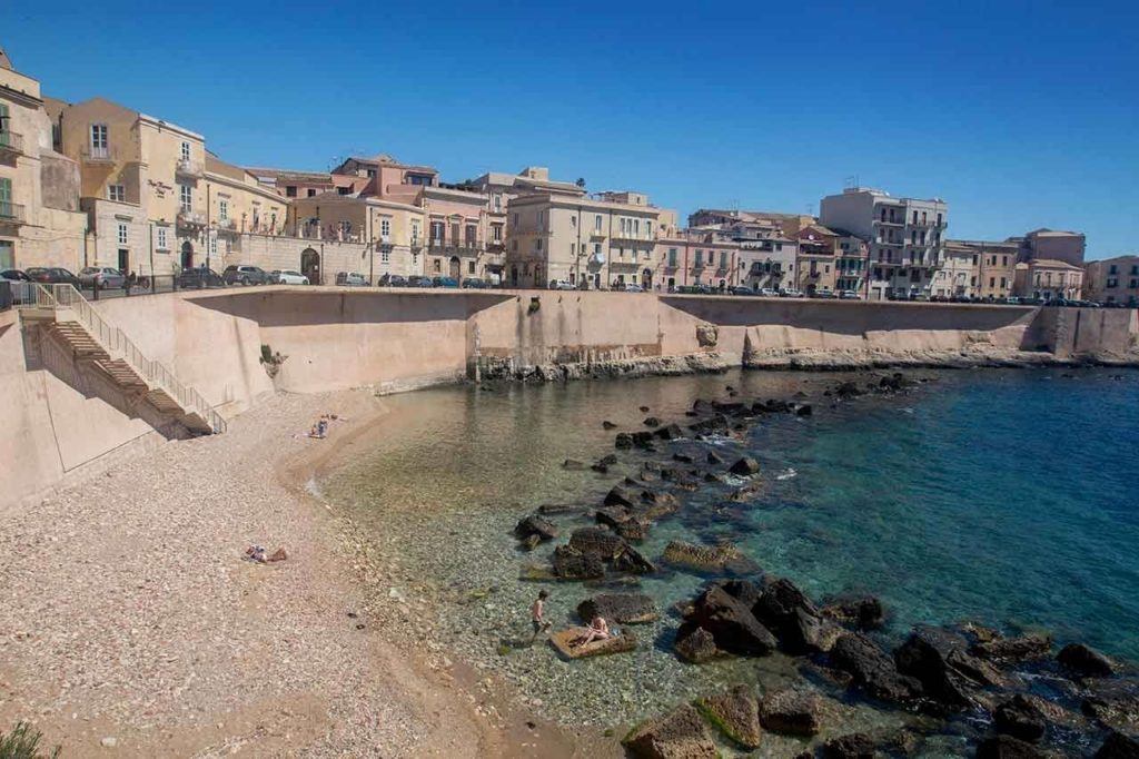 Ortigia Beach, Sicily.