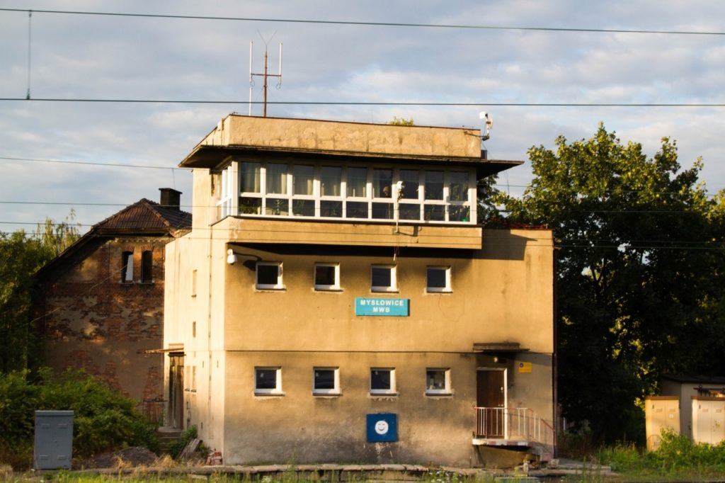 A train station in Poland.