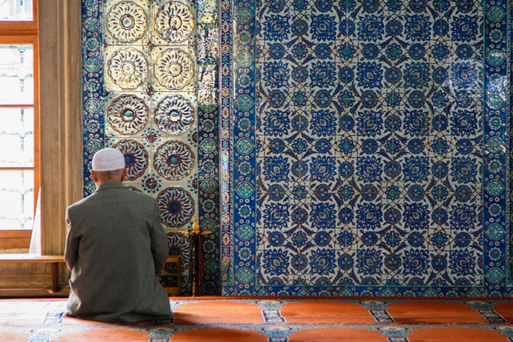 Interior of Rustem Pasha; make it part of your Istanbul itinerary.