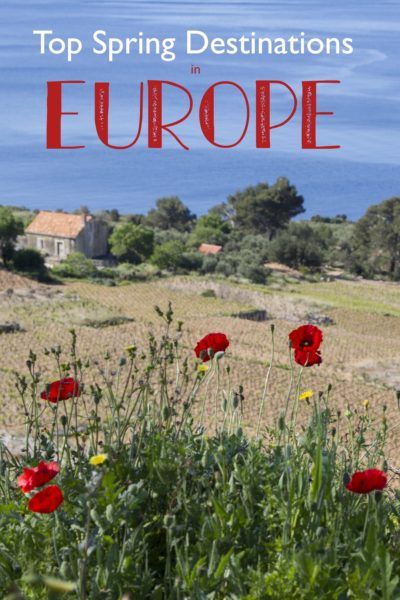 Don't wait until summer and fight the crowds in Europe this year...go in spring!