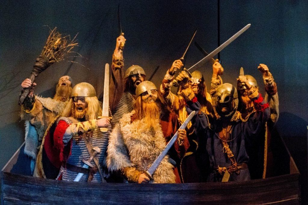 Viking exhibit in Stavanger, Norway.
