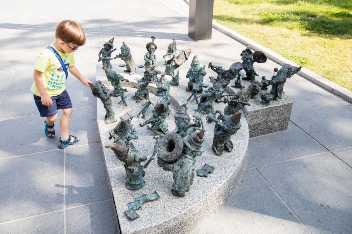 What is more magical than a whole orchestra of dwarfs? Dwarf hunting in Wroclaw Poland