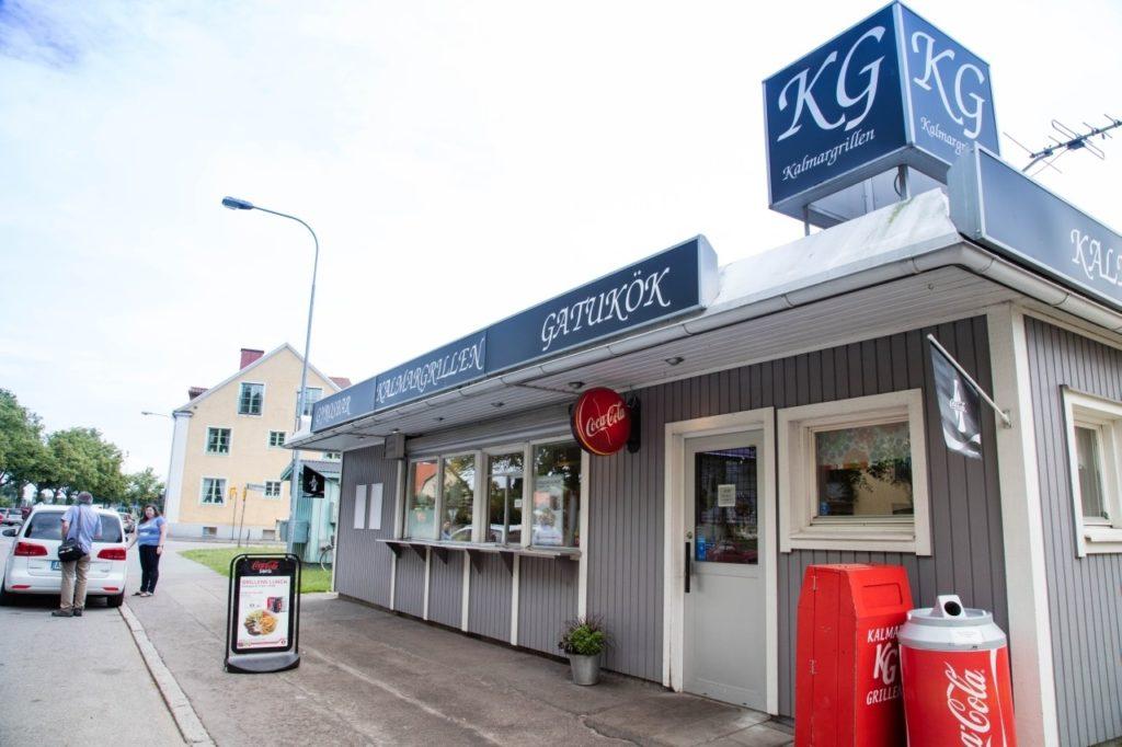 Kalmar grill house for lunch after visiting the castle.