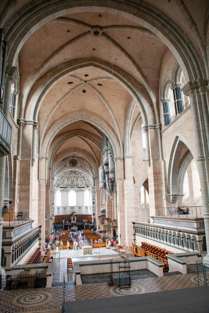Interior of the Trier Dom, definitely something to see on your one day in Trier itinerary.