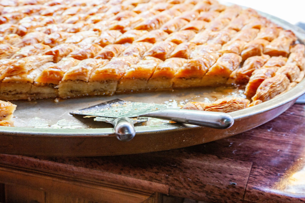Baklava is an iconic dessert from Turkey.