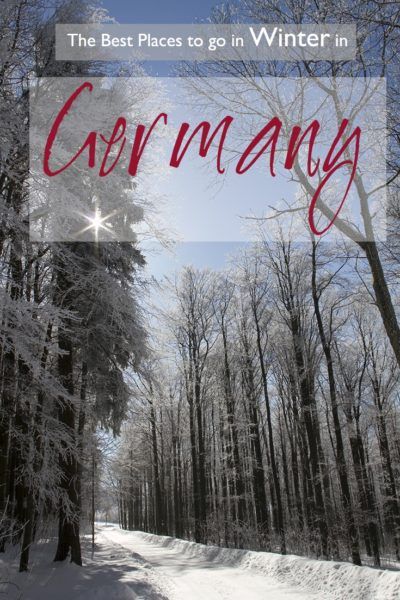 Snowy and magical, book a trip to Germany in winter!