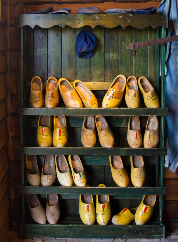Wooden shoes, the Netherlands.
