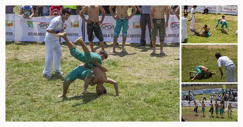 Bullfighting Oil Wrestling