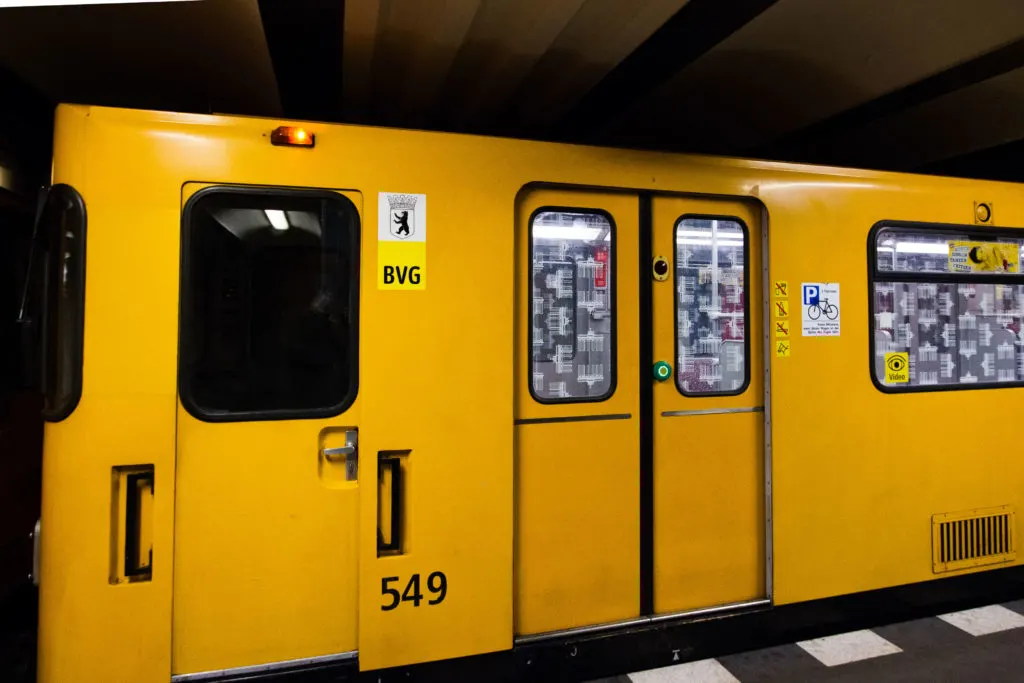 Public transportation is easy and affordable in Berlin.