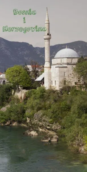 Old stone mosque in Bosnia.
