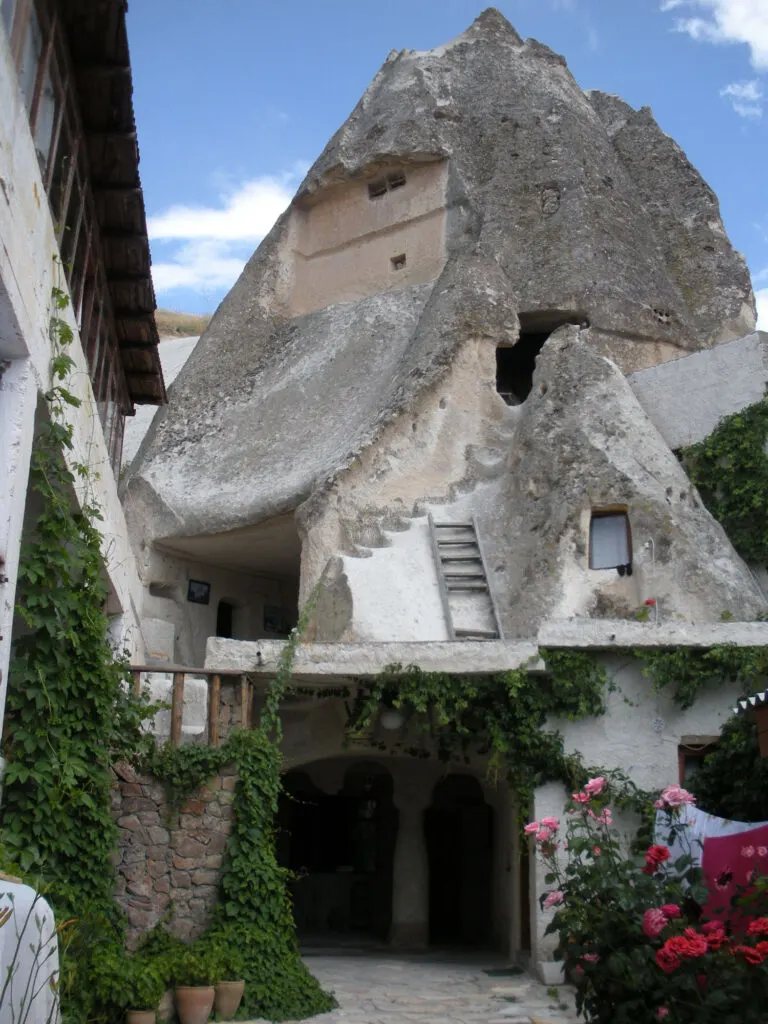 Sleeping in a cave hotel in Türkiye is definitely a unique stay in Europe.