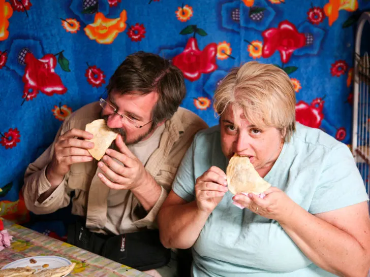 You must try traditional khuushuur while in Mongolia, or make it with this recipe.