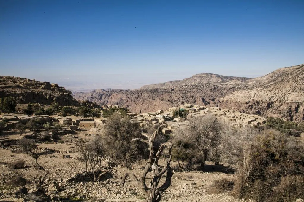 Cities tuck in wadis all over the country.