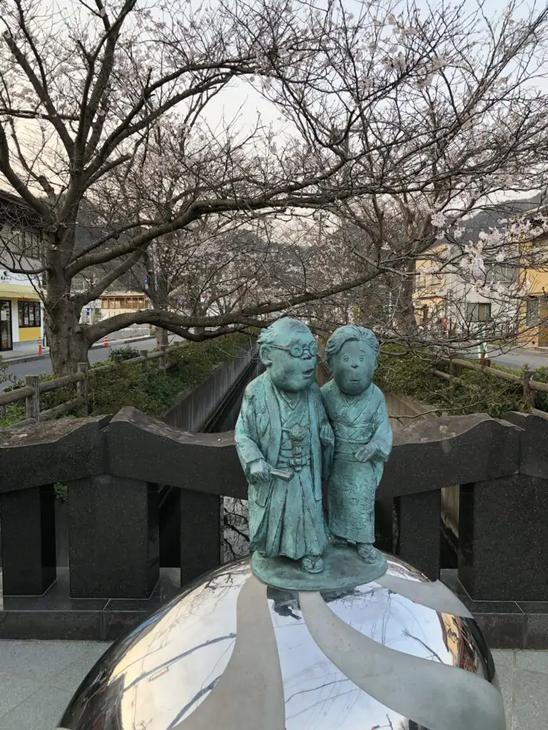 Shigeru Mizuki road sculpture.