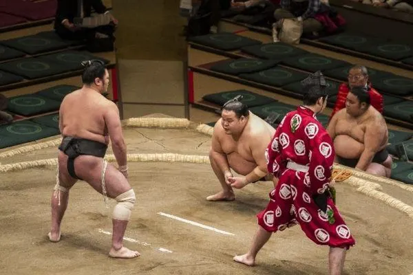 Posturing is a very important part of the match.