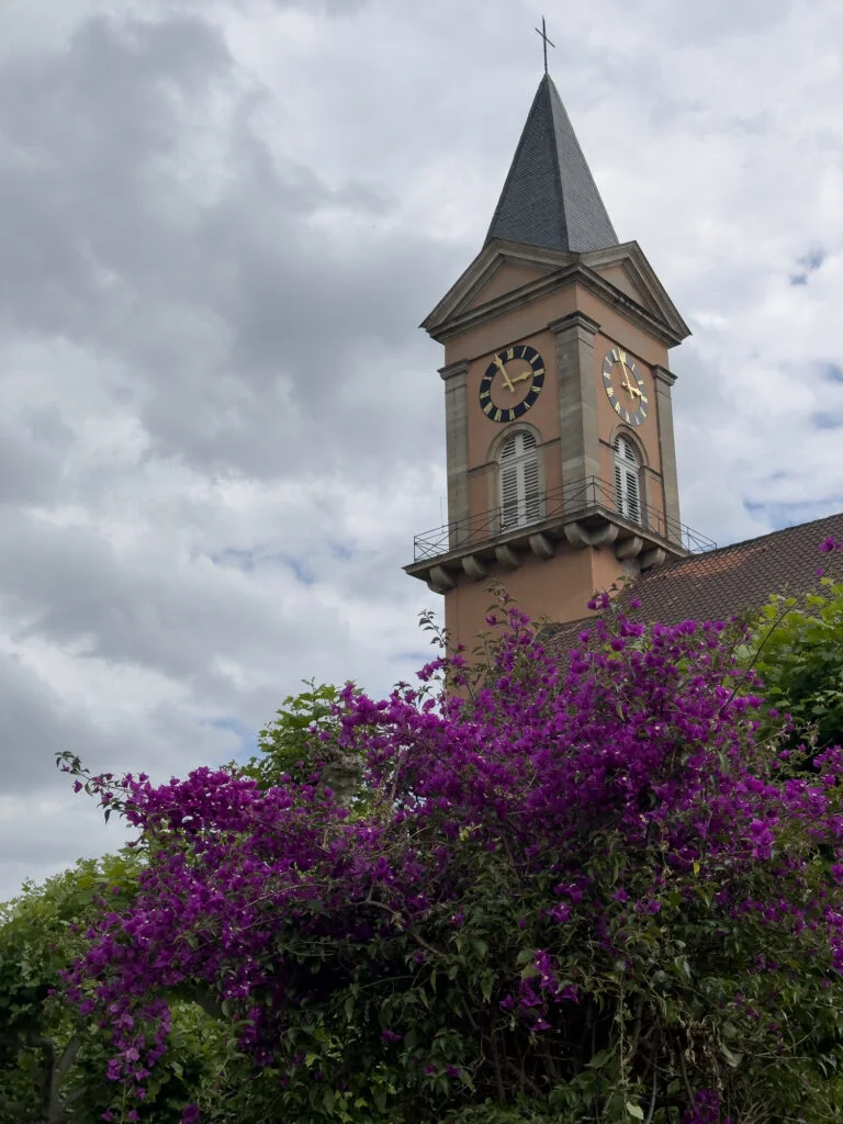 Downtown steeple, Bad Dürkheim.