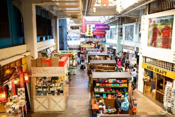 Interior of Central Market.