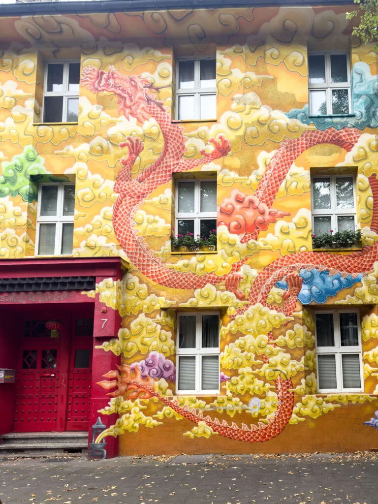 Kiefernstrasse street art, Düsseldorf, Germany.