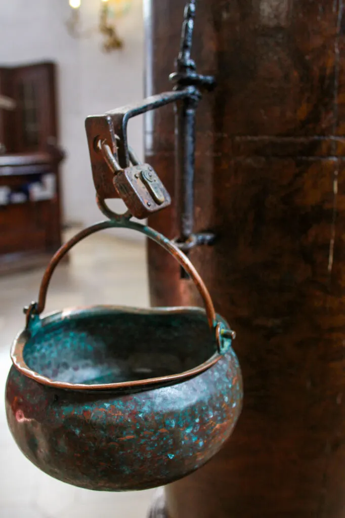 Interior of Kreuzberg chapel.