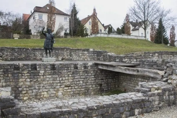 The frontiers of the Roman Empire at the Limes Museum Aalen.