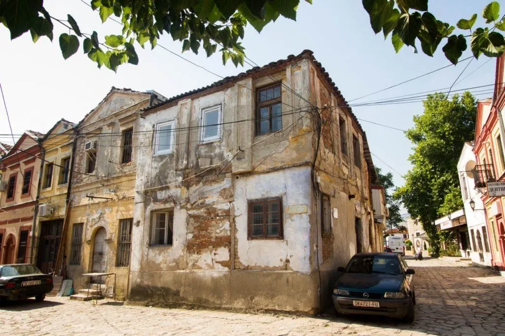Visit Skopje, Macedonia and you'll see many old buildings like this.
