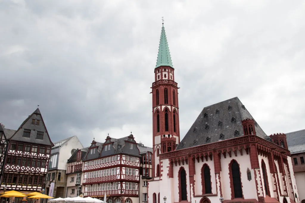 The Nikolauskirch, in Romerberg, is definitely one of the best things to see in Frankfurt.