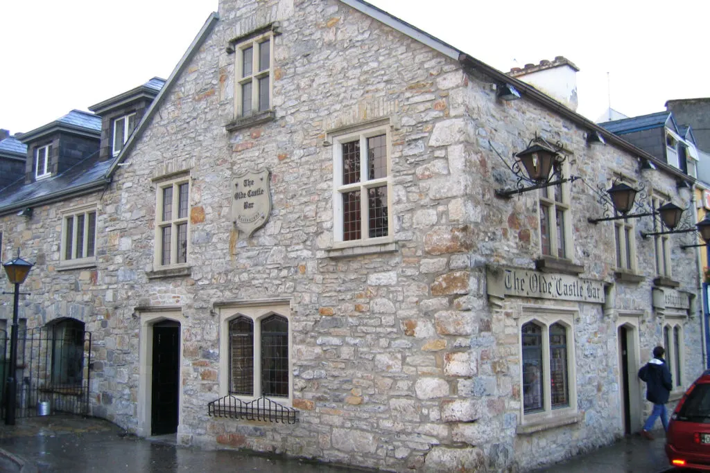 The Olde Castle Bar is a favorite restaurant and bar in Donegal Town, Ireland.