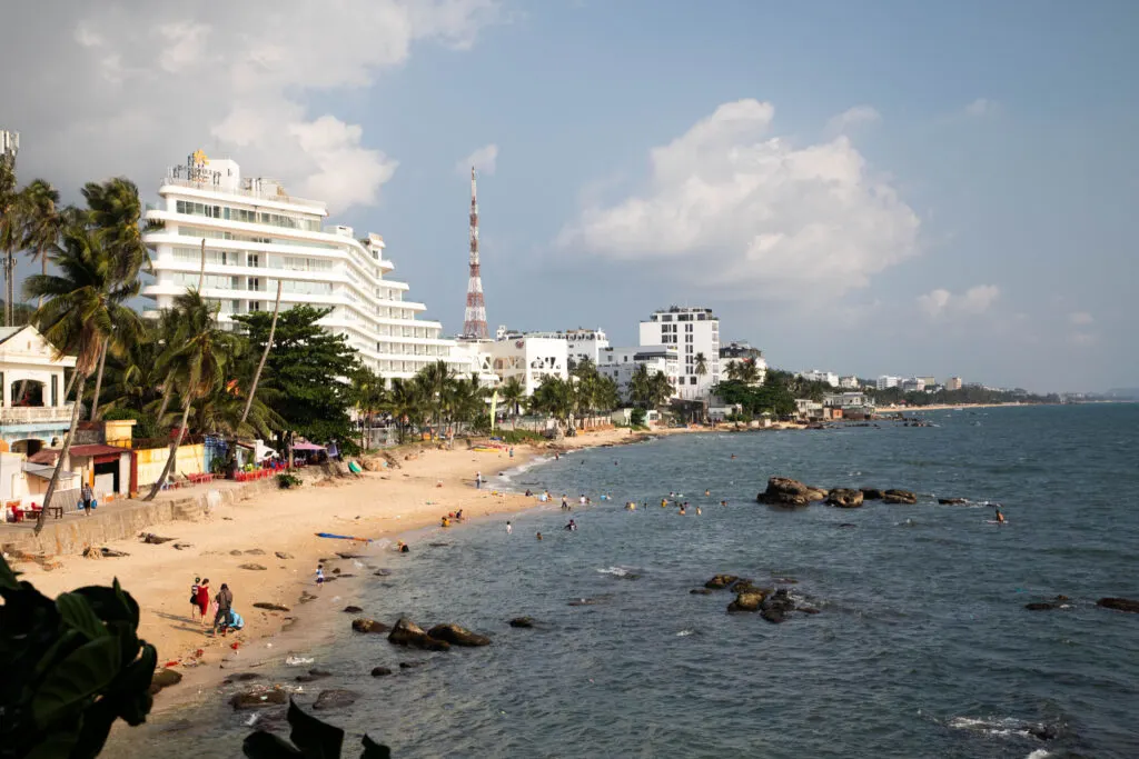 The beach near Dinh Cau on Phu Quoc.