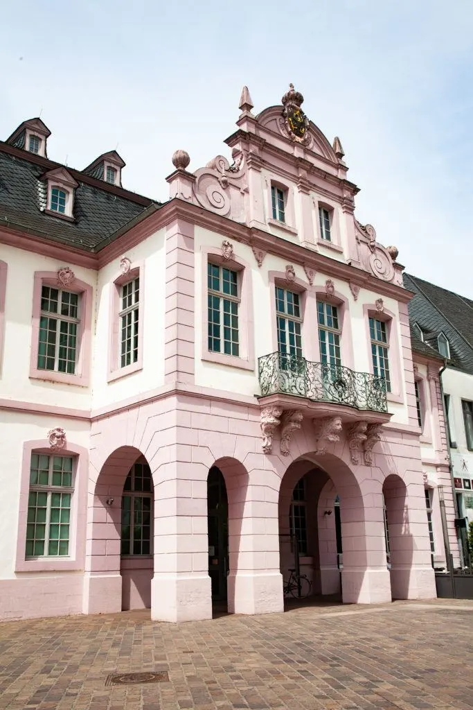 The Elector Palace or Schloss Walerdorff, a must-visit in Trier.