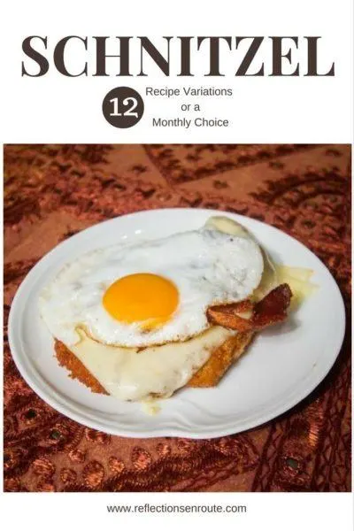 Bauernschnitzel, one of our 12 Variations to traditional German schnitzel.