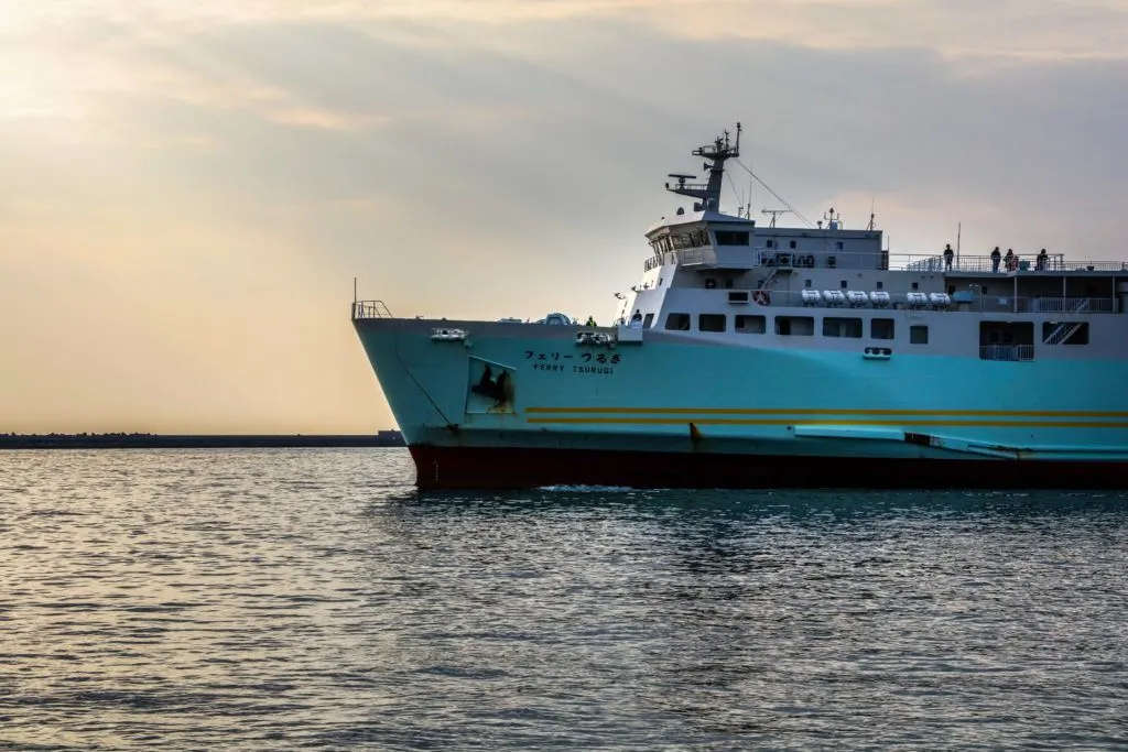 Getting Around Japan on ferries is easy.