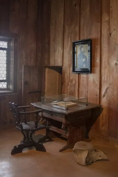 Martin Luther's room where he was imprisoned.